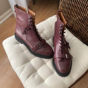 Franco Sarto combat boots